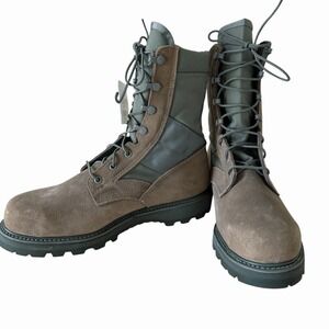 Mens UFCW MONDO PT Military Combat Training Boots ASTMF2413-05 Brown Size 10 Tan